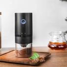 Moedor de Grãos Café Elétrico Usb Gourmet Preto