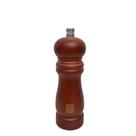 Moedor de Madeira Pimenta Sal Temperos de Cozinha 15cm