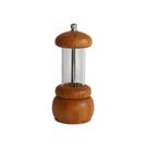 Moedor de Pimenta Medio em Acrílico e Madeira 152 Pepper Mill