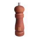 Moedor de Pimenta Sal Grosso Madeira Triturador Manual 15cm