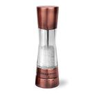 Moedor de sal Cole & Mason Derwent Copper com sal marinho