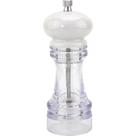 Moedor De Sal Grosso Pimenta Grãos Temperos 15,5cm Cozinha Branco