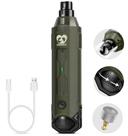 Moedor de unhas para cães Casfuy recarregável elétrico recarregável de 6 velocidades Army Green
