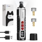 Moedor de Unhas Silencioso FuzzyFix para Cães Grandes - com Luz LED