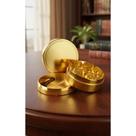 Moedor Dourado Metal 3 Partes: Tritura Perfeita!