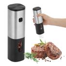 Moedor Elétrico De Sal E Pimenta Aço Inox Com Luz Led Pilha UD221603