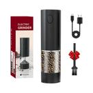 Moedor Elétrico De Sal E Pimenta Recarregável Por USB Com Luz LED E Ajuste De Granulometria - Kit De Moedor Elétrico De Sal E Pimenta Recarregável Por USB Com Luz LED E Ajuste De Granulometria - Kit De