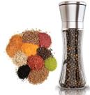 Moedor Manual de Pimenta e Sal em Aço Inox Gourmet Moedor Manual de Pimenta e Sal em Aço Inox Gourmet