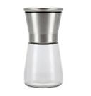 Moedor Manual de Temperos Pimenta Sal com Tampa de Inox 14cm