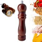 Moedor Manual Em Madeira Para Sal Pimenta e Temperos 21cm