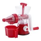 Moedor Manual Espremedor Extrator Frutas Legumes Suco com Jarra Polpa