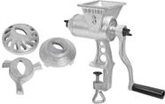 Moedor Maquina Manual De Moer Carne Moída N 3 Com Manivela