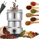 Moedor Multifuncional de Café Grãos Especiarias com Design em Aço Inoxidável 4 Lâminas