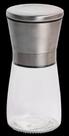 Moedor Pimenta Manual Porta Temperos 165ml Inox Vidro Moedor Pimenta Manual Porta Temperos 165ml Inox Vidro