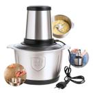 Moedor Processador Triturador Elétrico Potente de Alimentos 3L 850W Inox Carnes Temperos 110V Moedor Processador Triturador Elétrico Potente de Alimentos 3L 850W Inox Carnes Temperos 110V