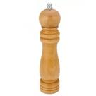 Moedor Sal Pimenta Madeira Triturador Temperos 21cm Saleiro