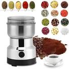 Moedor Triturador de Grãos Café Elétrico 200W Multifuncional em Aço Inoxidável Prático Uso Doméstico 110v Moinho Diversos Especiarias Cozinha Gourmet