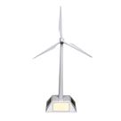 Moinho de vento solar modelo de ventilador giratório quebra-cabeça diy brinquedos ambientais montados