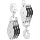Moitão/Cadernal 80Mm X 3 Roldanas 1200kg Para Corda 16mm Elevação de Carga- Vonder