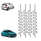 Mola Assento Banco Dianteiro Peugeot 206 207 1999 a 2013 Kit 4 Peças