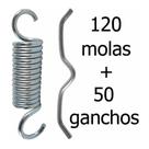Mola Jump 8 cm 120 unidades + 50 Ganchos Mola Jump 8 cm 120 unidades + 50 Ganchos