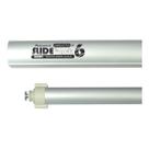 Mola Slide Back Portas De Correr até 116cm Cinza Capa Média