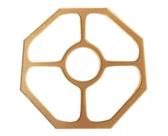 Molde 6mm Personalizado Gabarito Tábua Mdf Cru 6 Peças