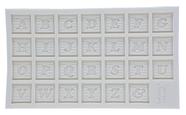 Molde Alfabeto na Caixa Linha Pasta Artesanato