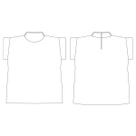Molde Blusa Larga com Gola Alta tamanho PP ao EXG by Maísa Rasche