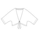 Molde blusa morcego tamanho PP ao EXG by Maísa Rasche Molde blusa morcego tamanho PP ao EXG by Maísa Rasche