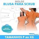 Molde blusa para scrub, modelagem&diversos, correios