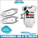 Molde Body Bebê, Modelagem&Diversos, Tamanhos Rn A 12 Meses