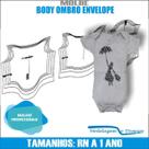 Molde Body Ombro Envelope, Modelagem&Diversos, Tamanhos Rn A 1 Ano