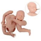 Molde Boneca Reborn Realista Lívia Torso Silicone Articulada