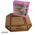 molde caixa visor 15x15x5