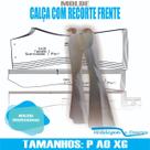 Molde calça flare, modelagem&diversos, p ao xg, correios Molde calça flare, modelagem&diversos, p ao xg, correios