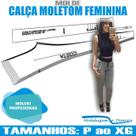 Molde Calca Moletom Feminina, Modelagem&Diversos, Tamanhos P Ao Xg Molde Calca Moletom Feminina, Modelagem&Diversos, Tamanhos P Ao Xg