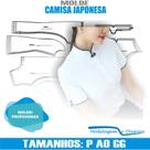 Molde Camisa Japonesa, Modelagem&Diversos, Tamanhos Pp Ao Gg