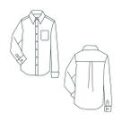 Molde camisa social masculina tamanho PP ao GG by Marlene Mukai