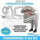 Molde conjunto baisebol, modelagem&diversos, correios