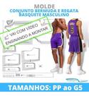 Molde conjunto basquete masc, modelagem&diversos, correios