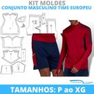 Molde conjunto futebol time, modelagem&diversos, correios