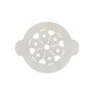 Molde Coração Decorativo Bolo Stencil Torta Festa Silikomart