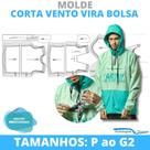 MOLDE corta vento vira bolsa, MODELAGEM&DIVERSOS, CORREIOS