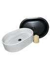 Molde Cuba Forma Oval Sobrepor ABS 4mm 50x35x12,5 cm - Alta Resistência Molde Cuba Forma Oval Sobrepor ABS 4mm 50x35x12,5 cm - Alta Resistência