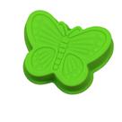 Molde de bolo de silicone Butterfly para assar e pudim