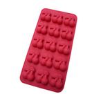 Molde de bolo de silicone de cereja de 15 cavidades para panificação e artesanato