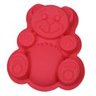 Molde de bolo de silicone em forma de urso para crianças que fazem artesanato DIY