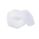 Molde de caixa de armazenamento diy molde de gota de cristal feito à mão molde de silicone