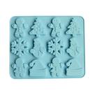 Molde De Chocolate De Natal Com 25 Cavidades, Molde De Silicone Antiaderente Para Doces De Férias,